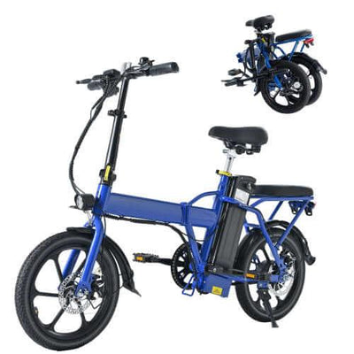 Tyooteriw Folding Electric Bike for Adults with 500W Motor